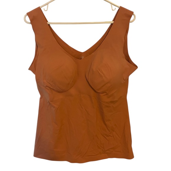 Knix LuxeLift Scoop Neck Tank Pink XXXL - Picture 2 of 5